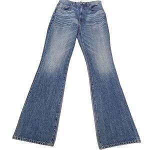 SLVRLAKE Jeans Charlotte High Rise Slim Boot Womens 27 Medium Wash